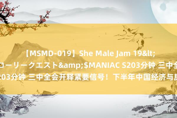 【MSMD-019】She Male Jam 19</a>2008-08-04グローリークエスト&$MANIAC S203分钟 三中全会开释紧要信号！下半年中国经济与房地产走向细目