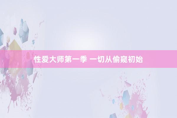 性爱大师第一季 一切从偷窥初始